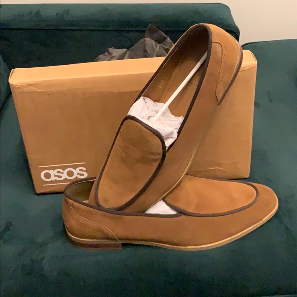 Suede Loafers